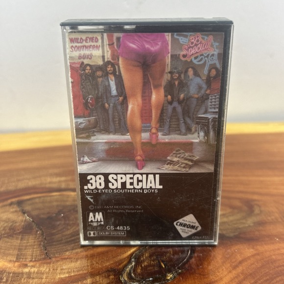 Other - 38 Special, Wild Eyed Southern Boys 1981 Cassette Hold On Loosely & Fantasy Girl